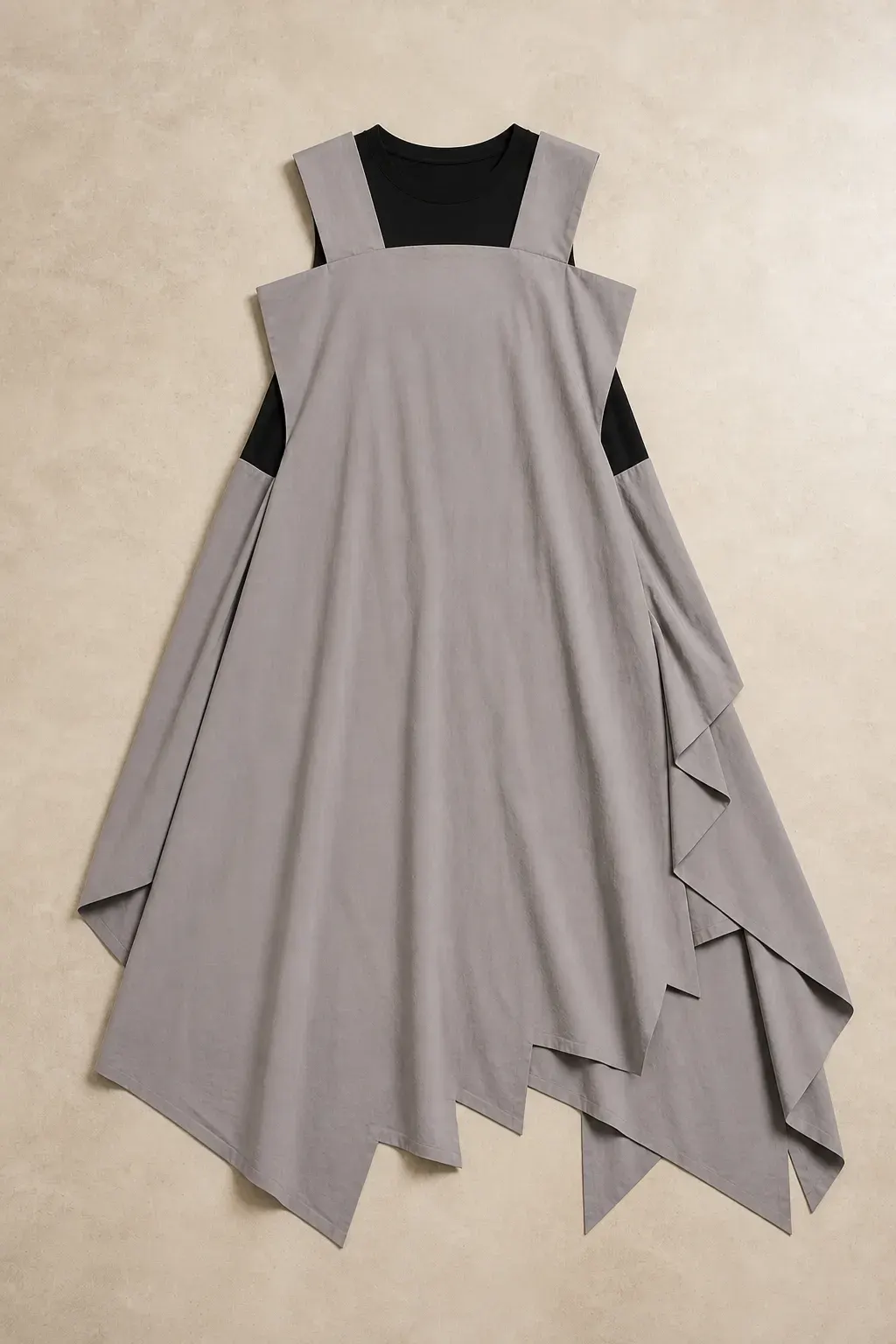 Asymmetric women's «NIST» dress — 3