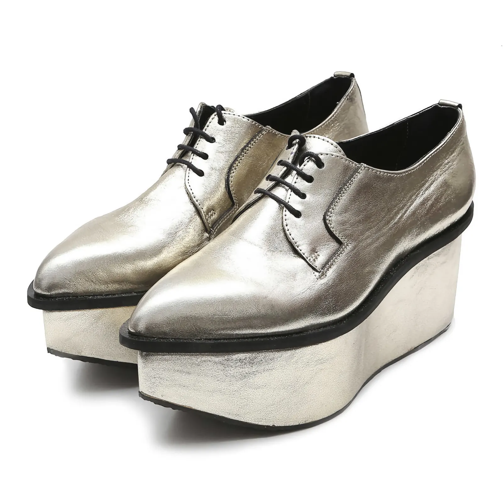 Ботинки «STRELA PLATFORM GOLD» — 4