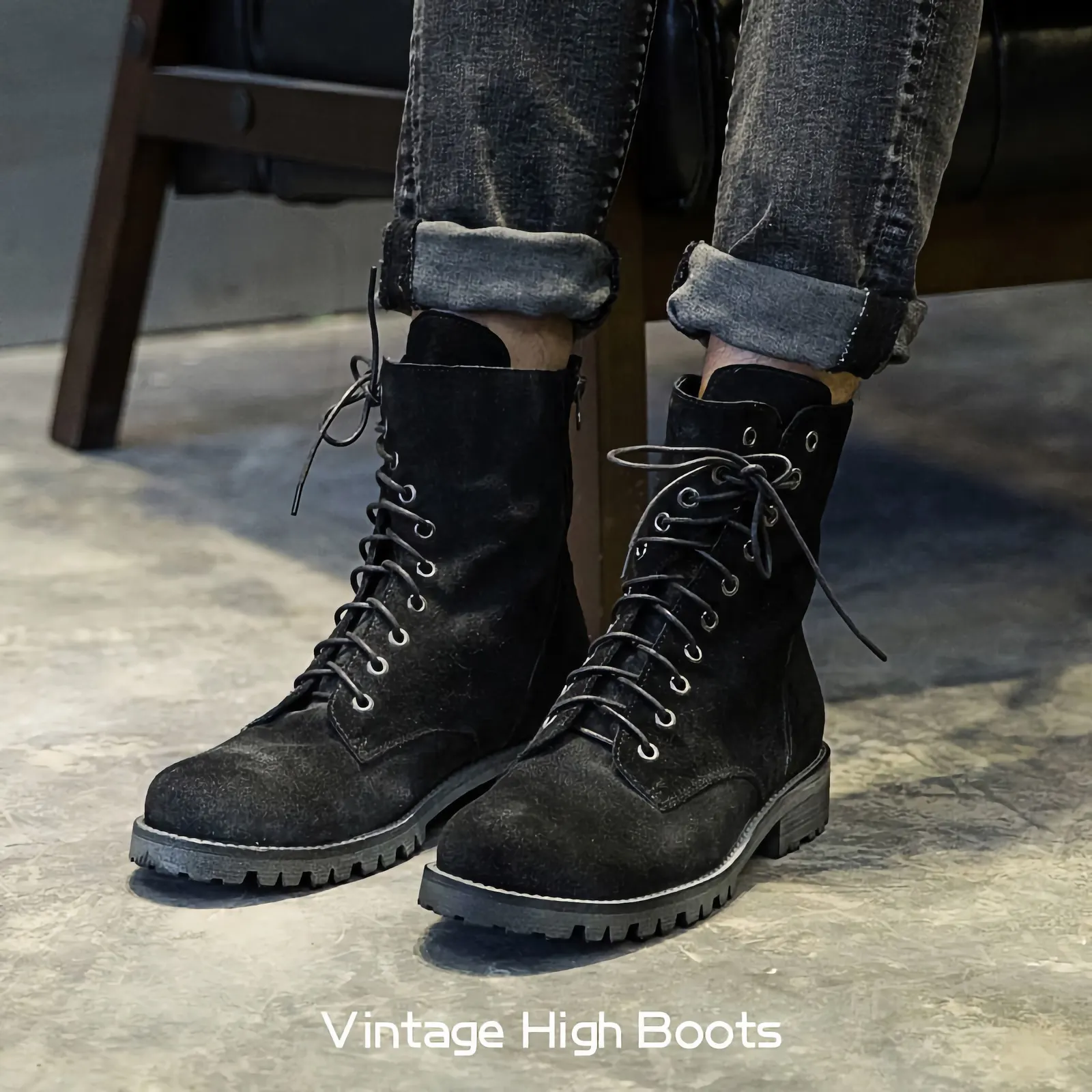 Ботинки «Vintage high» — 2