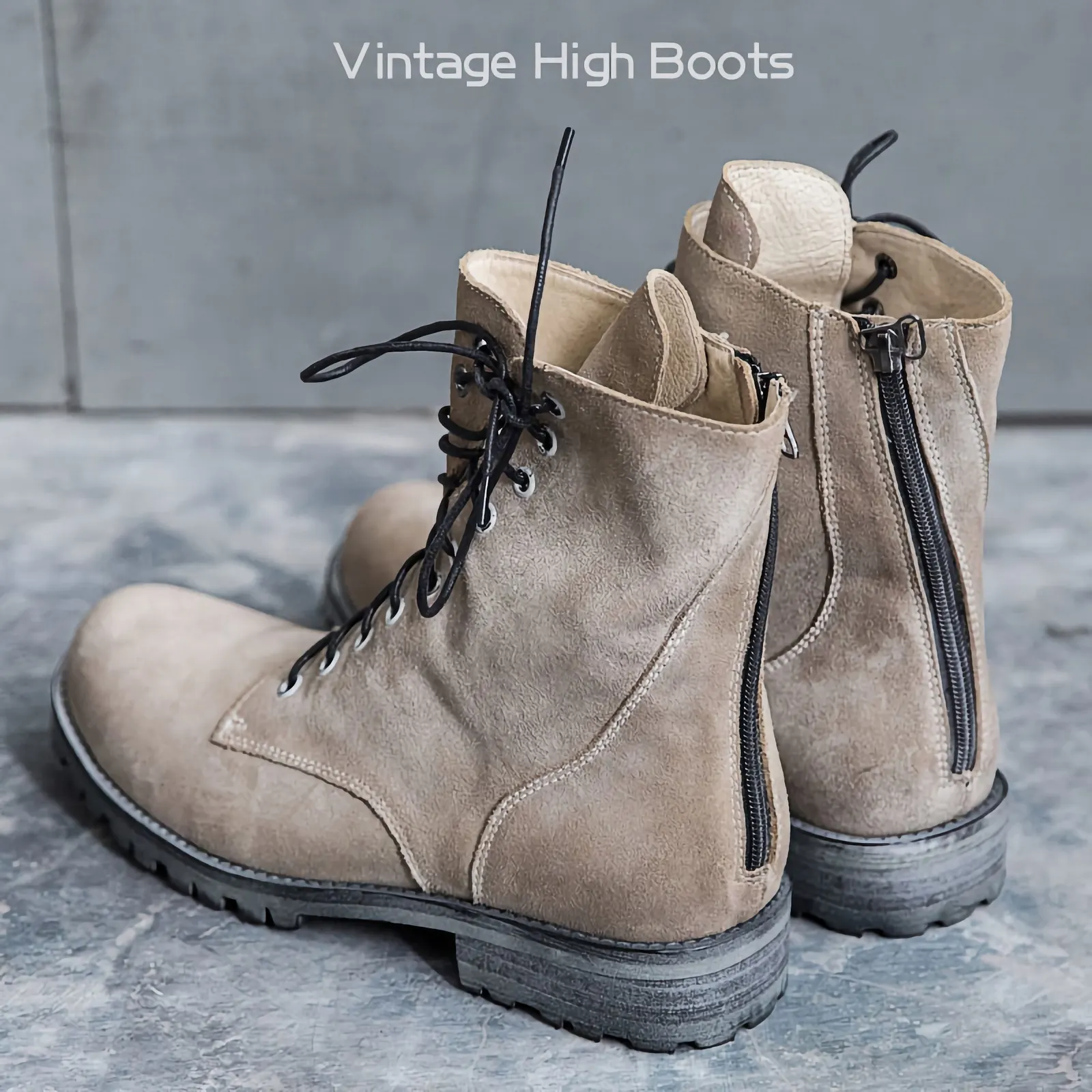 Ботинки «Vintage high» — 3