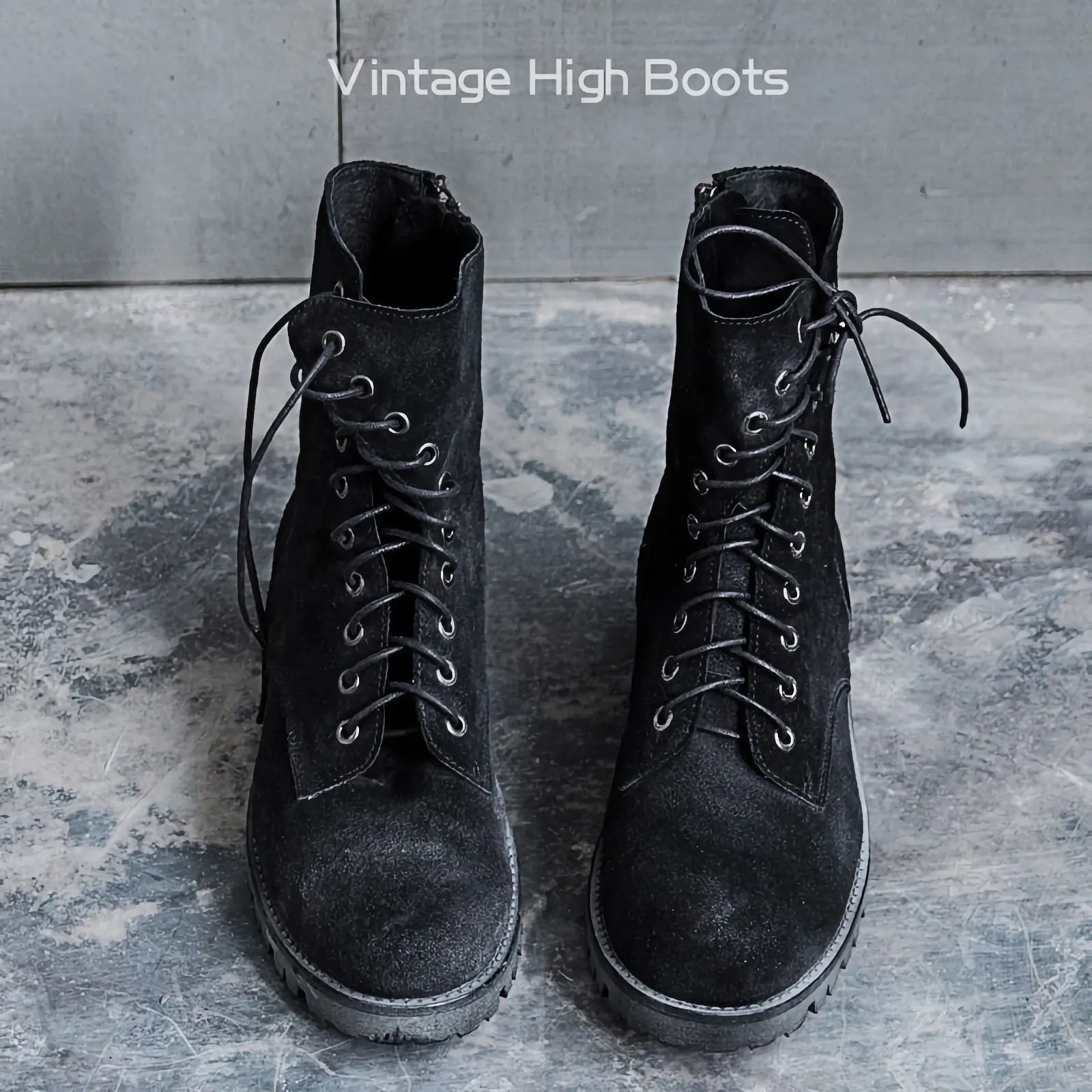 Ботинки «Vintage high» — 4