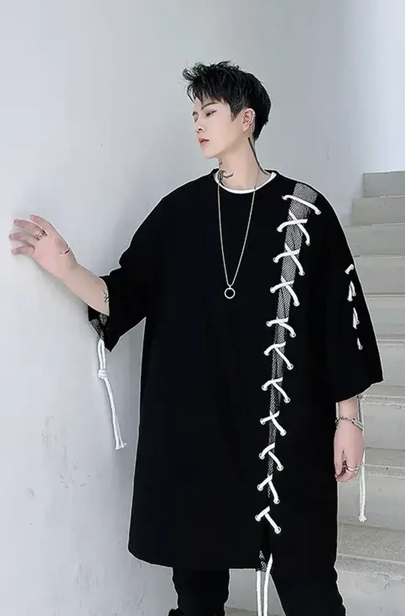 Футболка оверсайз «KNIT» — 4