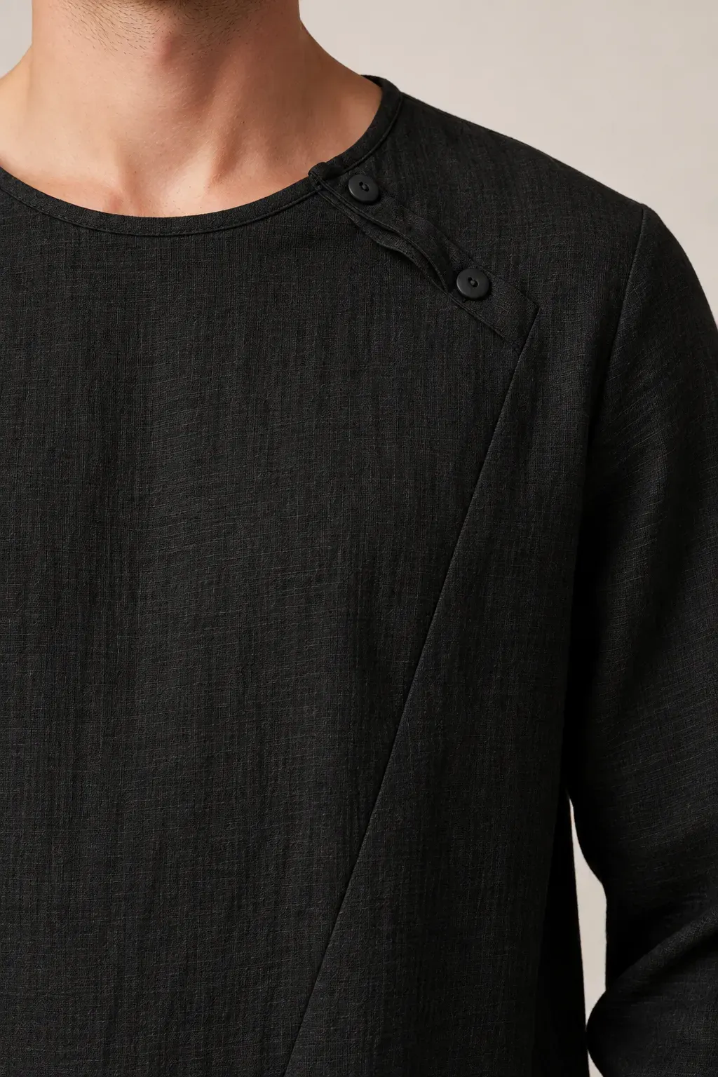 Men's «FRETY» linen shirt — 4
