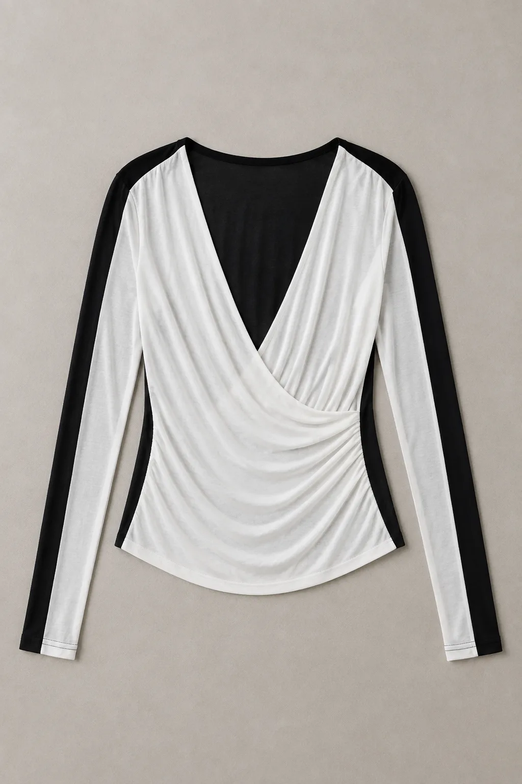 Women's two-tone long-sleeve top «BIWI» — 3