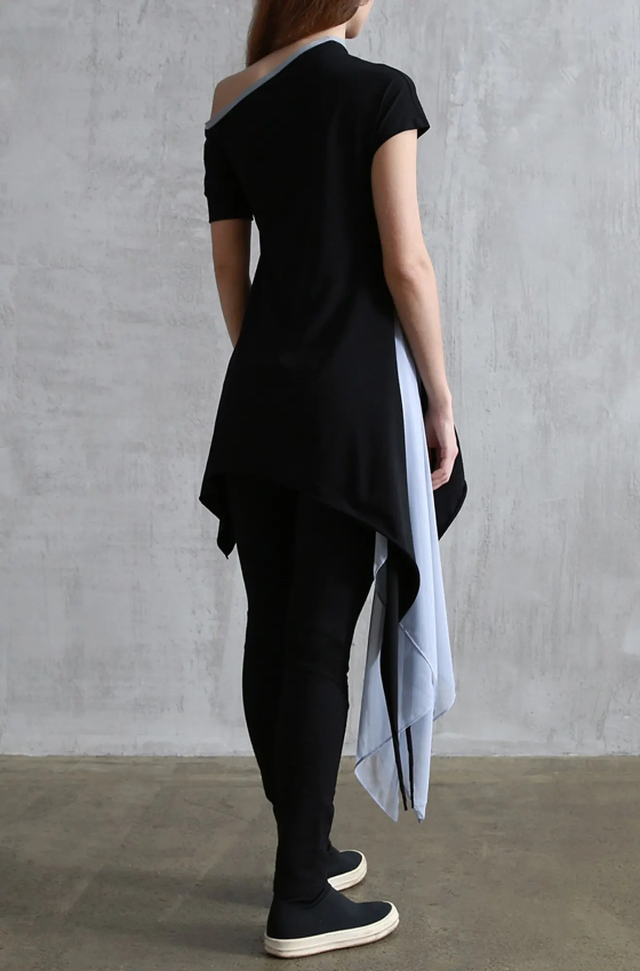 Платье «Aurora Black Gray»