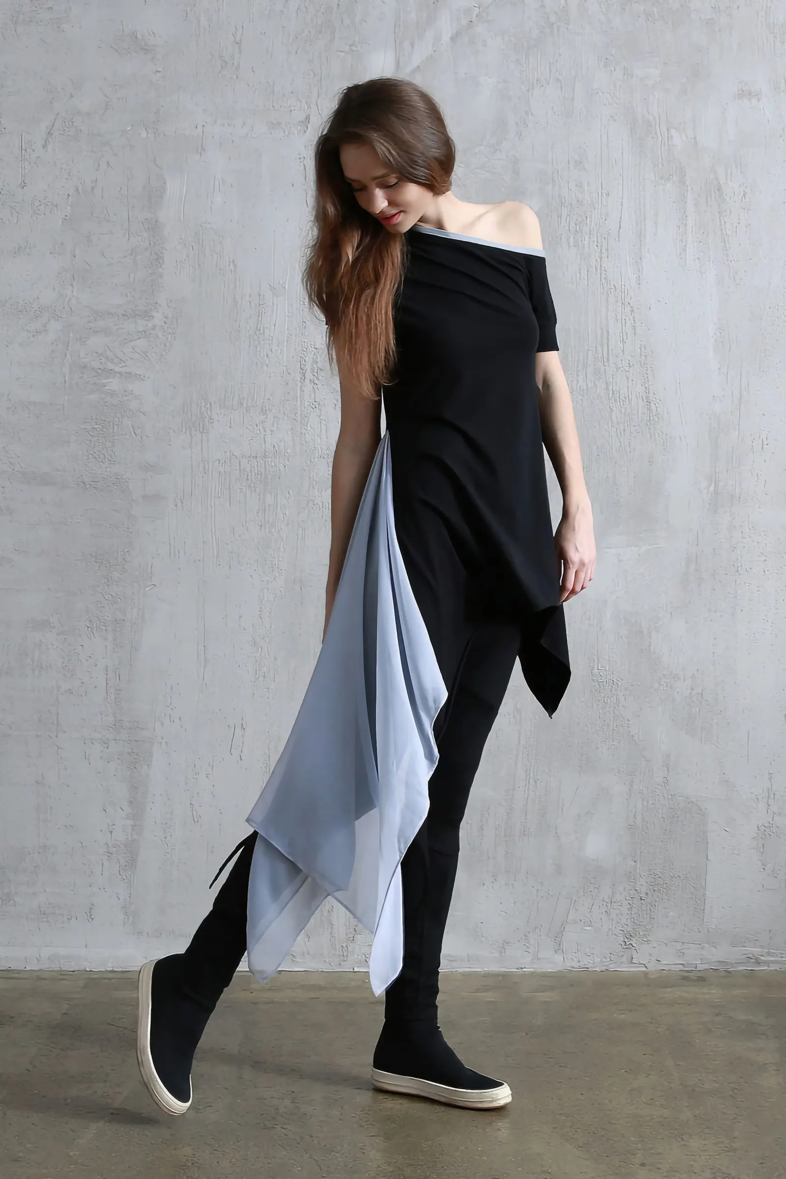 Платье «Aurora Black Gray» — 2