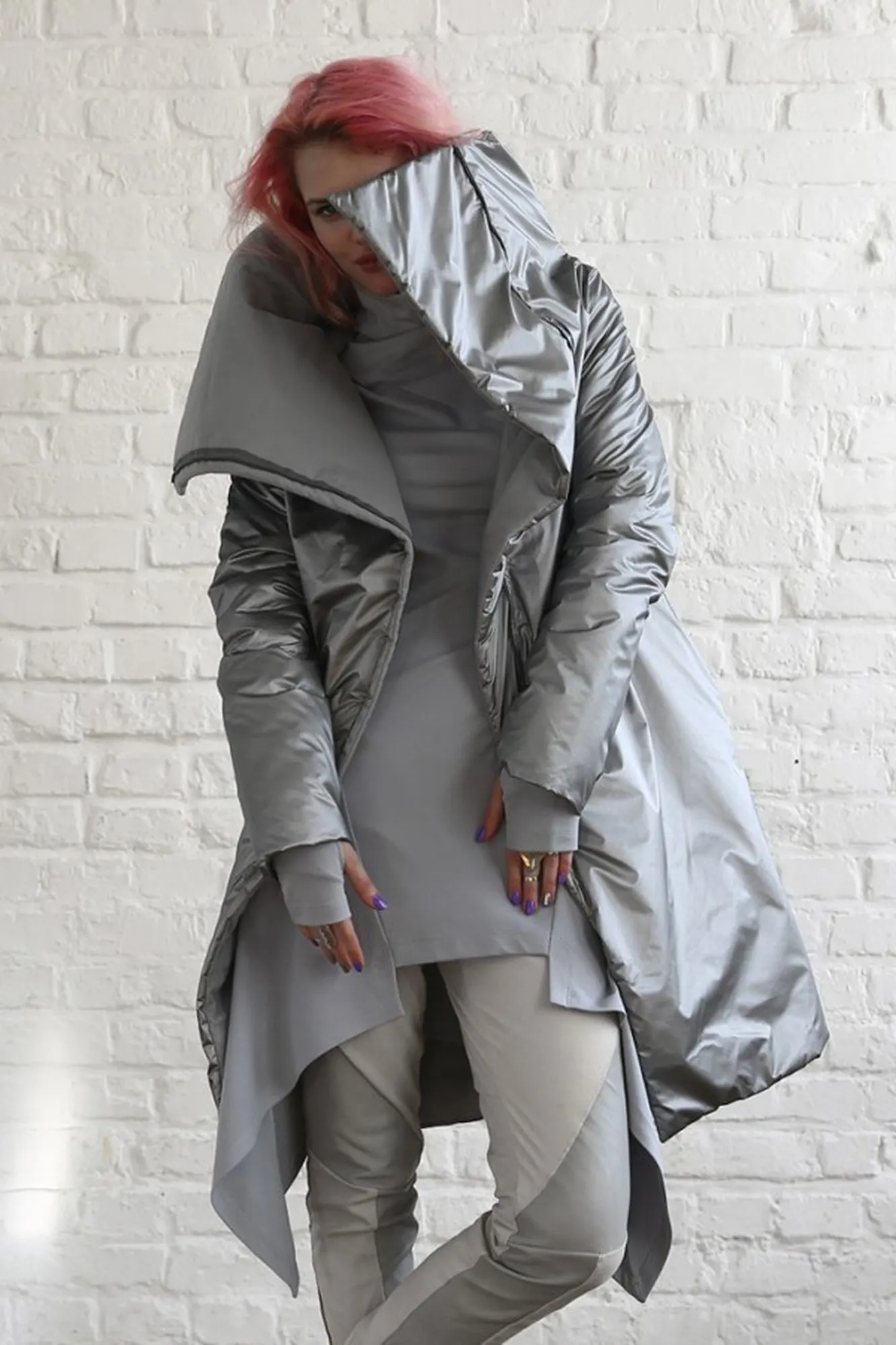 Пуховик «Wrap Silver» — 2