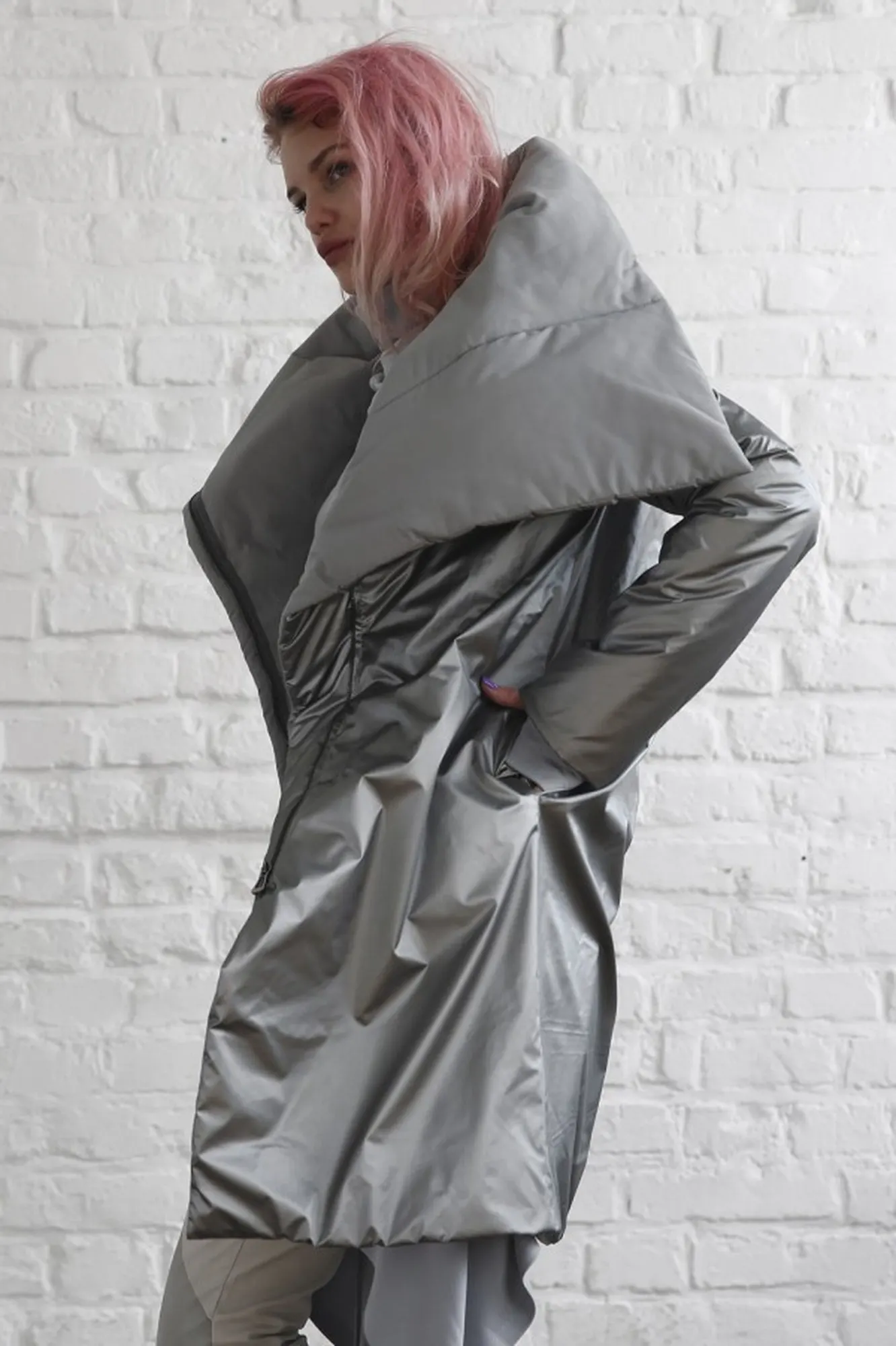 Пуховик «Wrap Silver» — 3