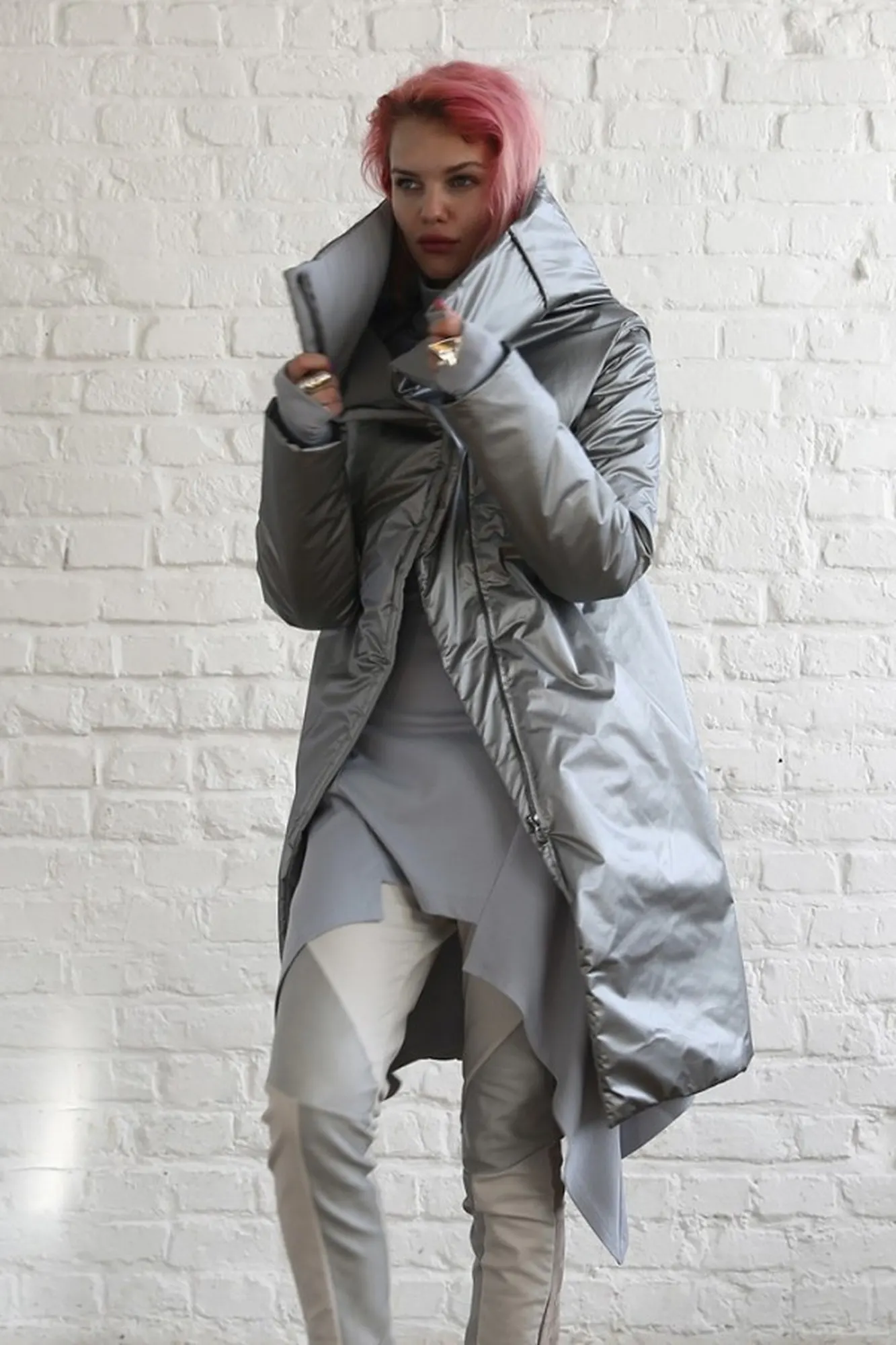 Пуховик «Wrap Silver» — 4