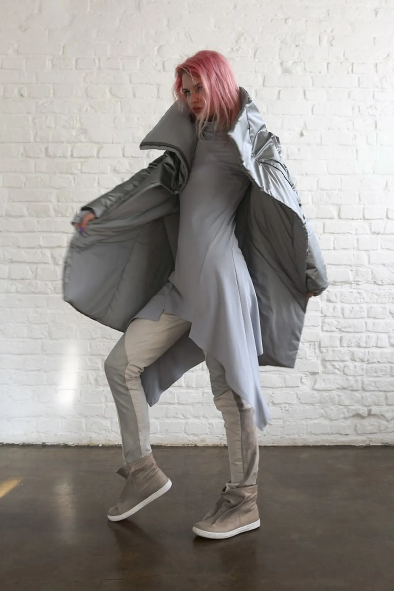 Пуховик «Wrap Silver» — 8