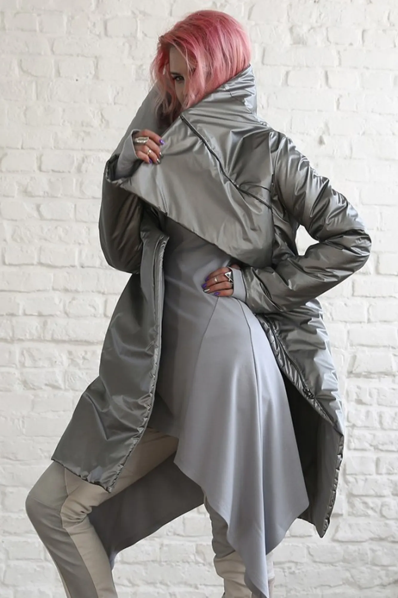 Пуховик «Wrap Silver» — 10