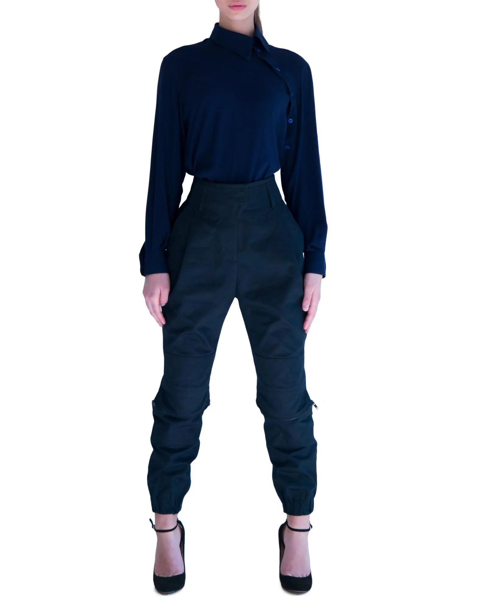 Рубашка "Oblique collar" — 6