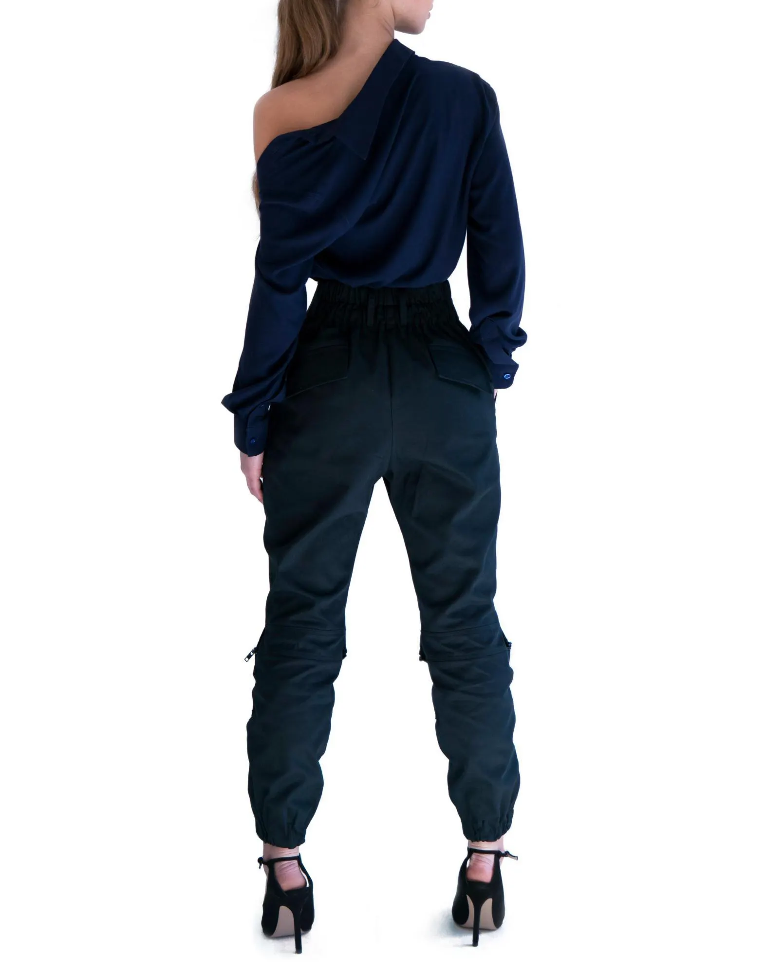 Рубашка "Oblique collar" — 8
