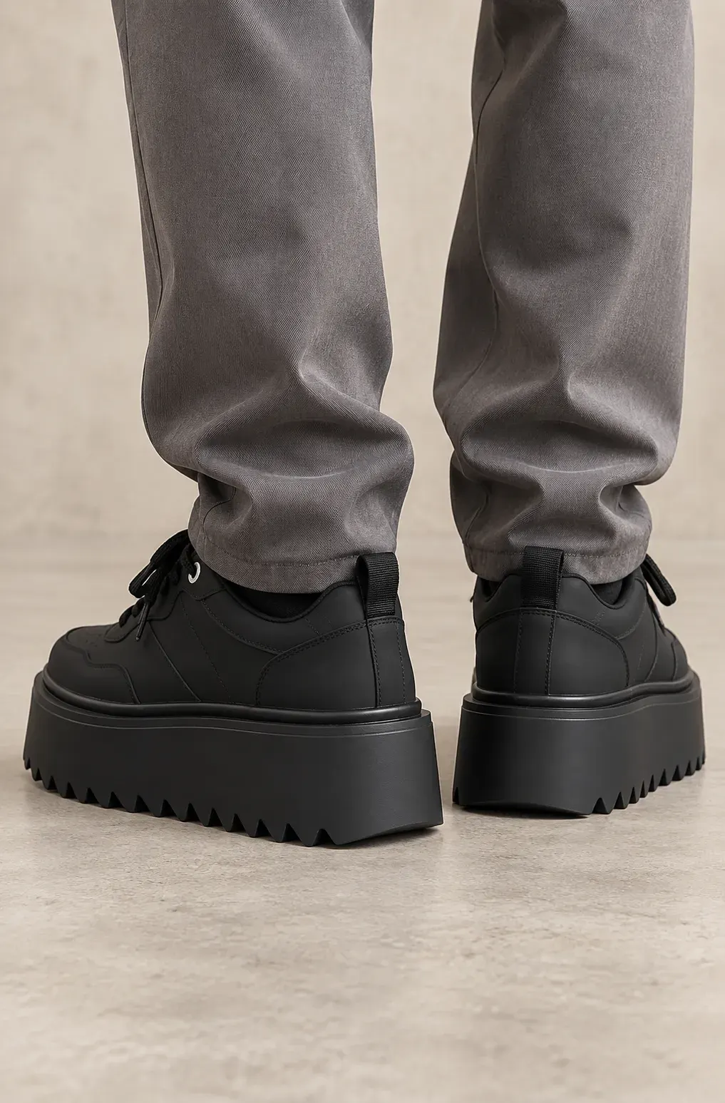 «THREE» platform sneakers — 2