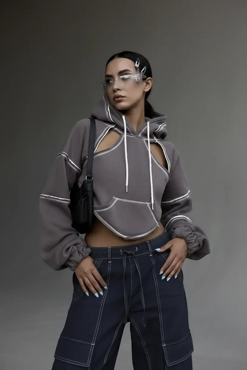 Hooded «RIZA» hoodie — 4