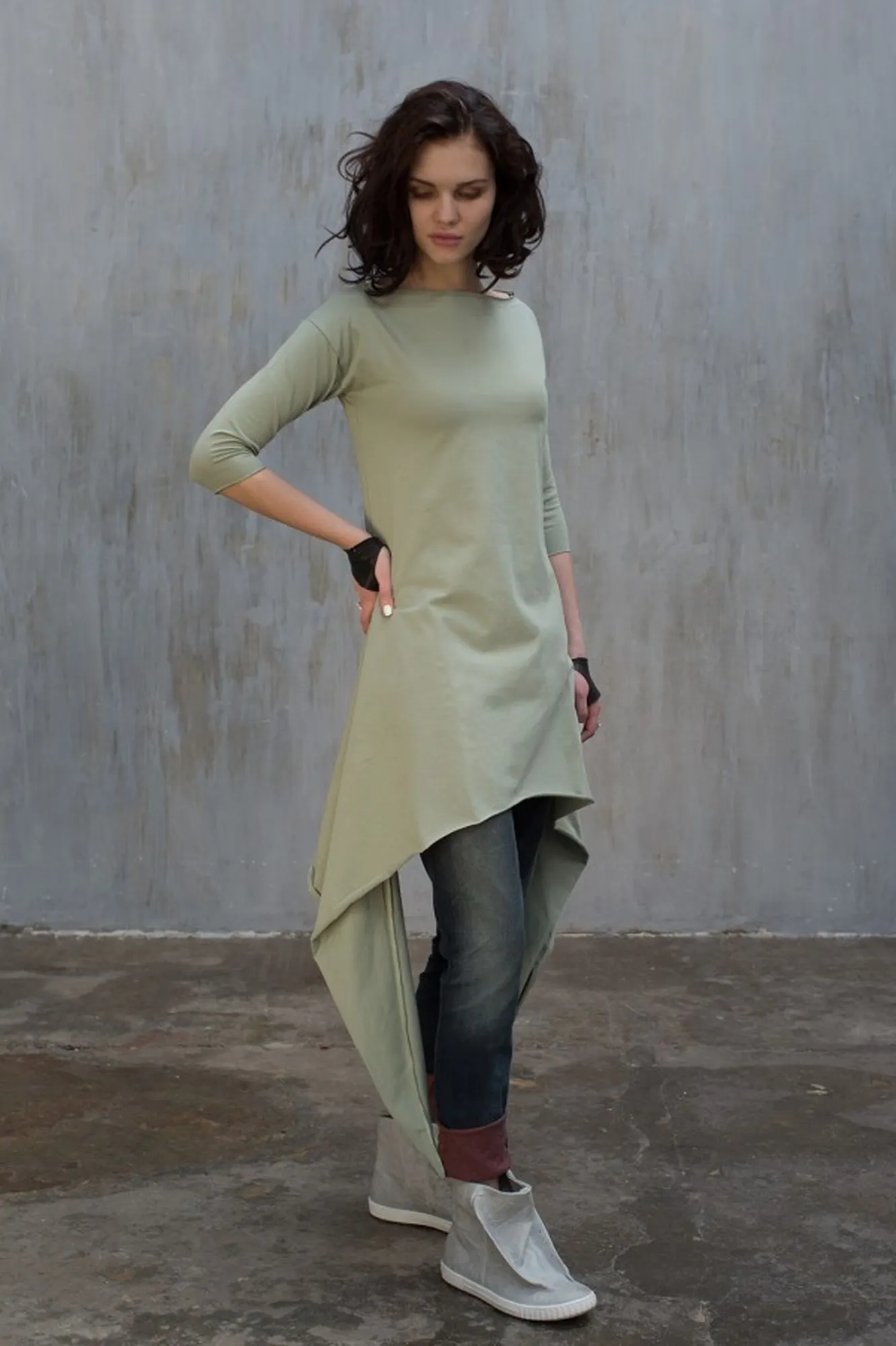 Туника "Eva Basic Green Tea" — 2