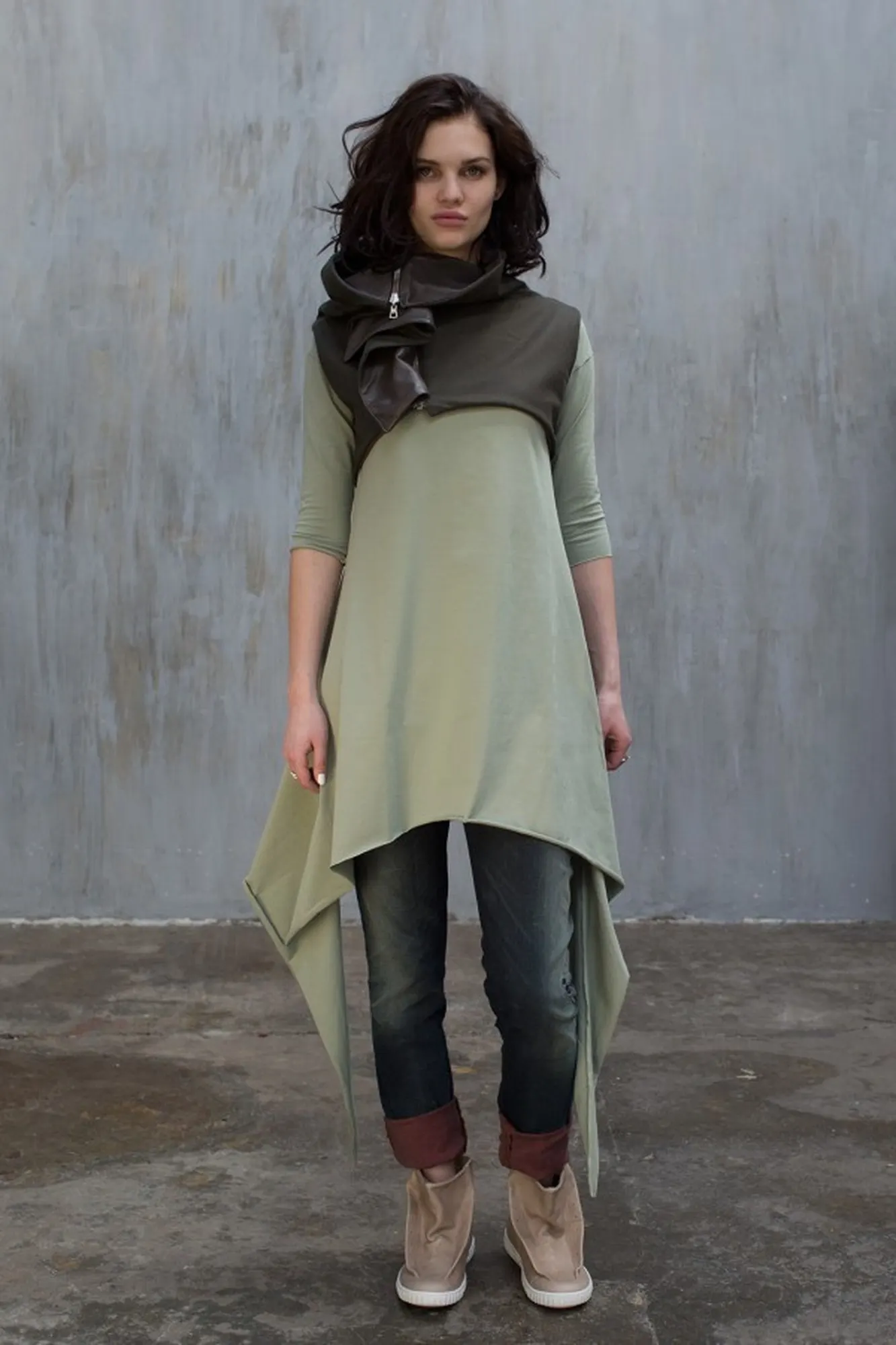 Туника "Eva Basic Green Tea" — 6