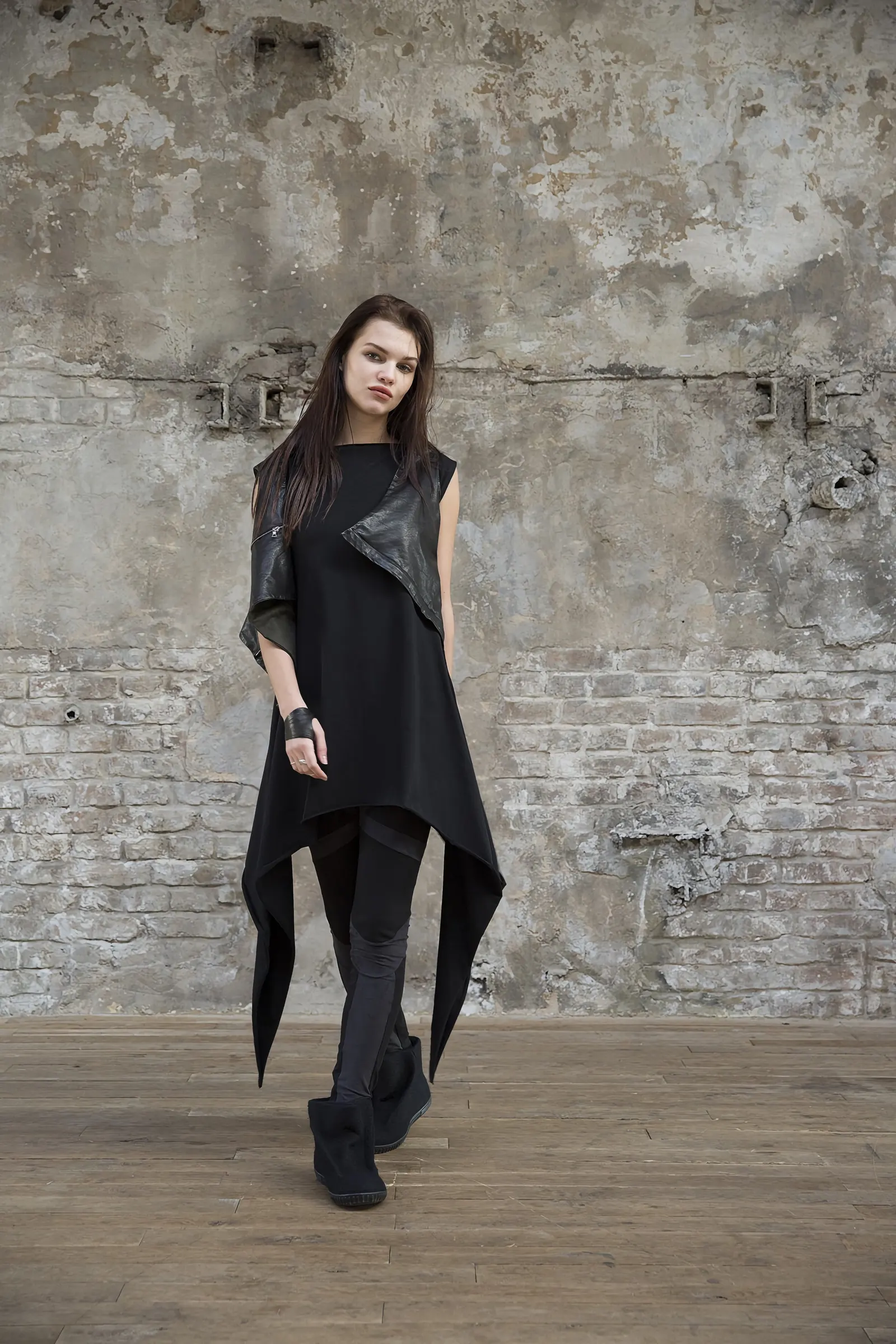 Туника «Eva Cut Black» — 5