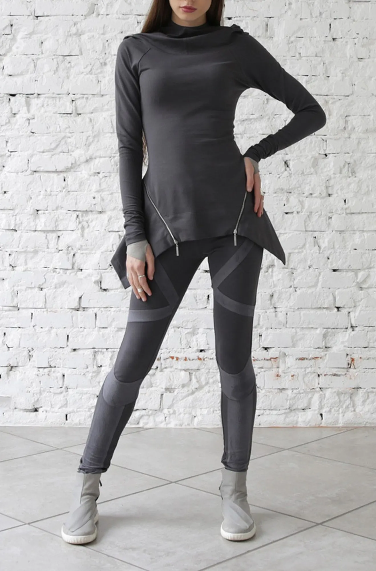 Туника "Void Blanc Anthracite"