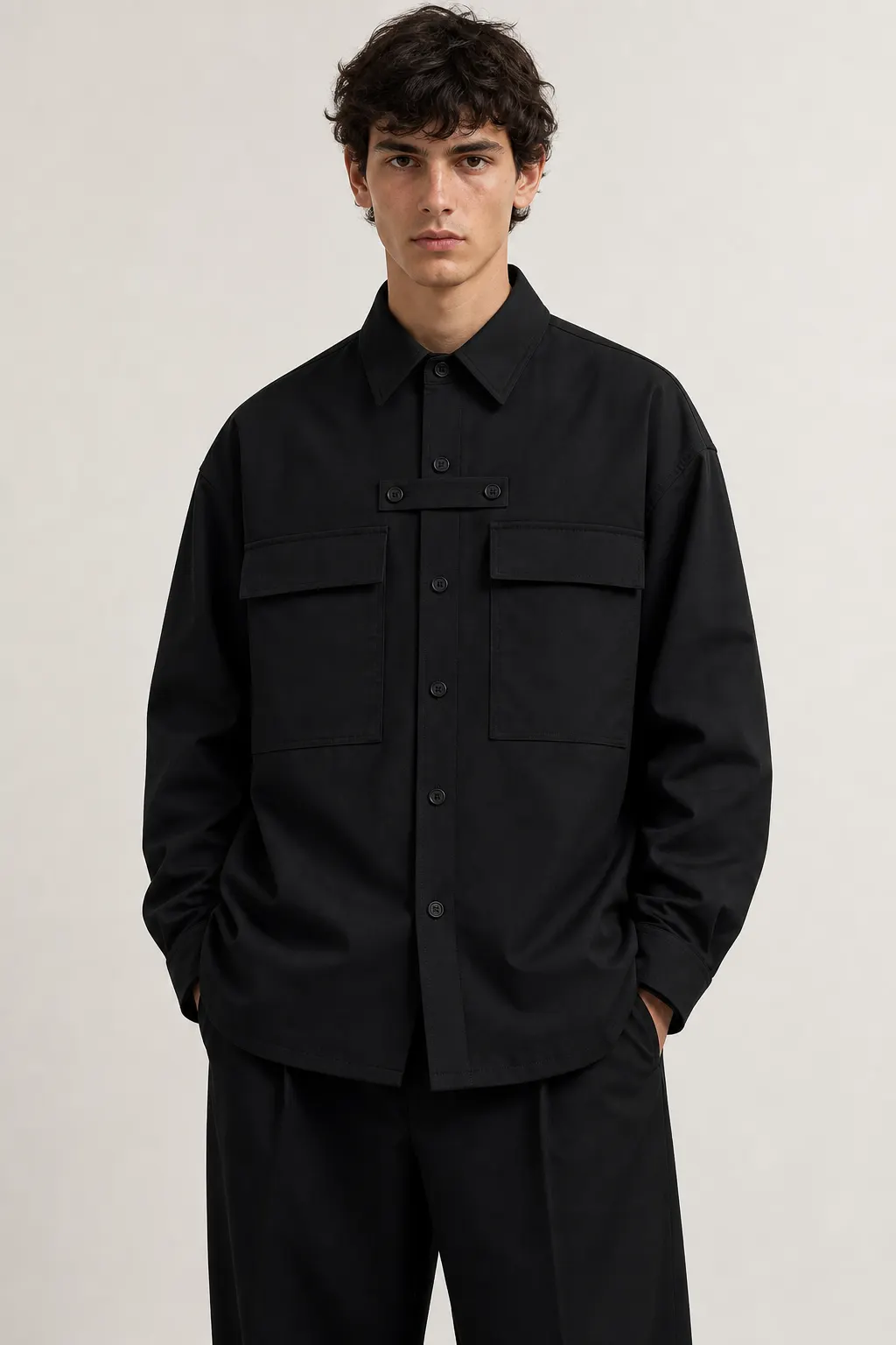 Men's longline shirt «IZY»