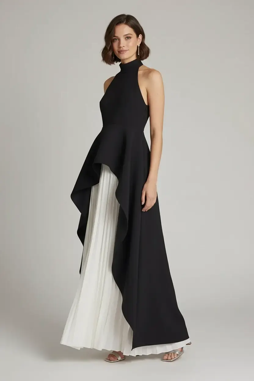 Evening dress with skirt «FRENCH»