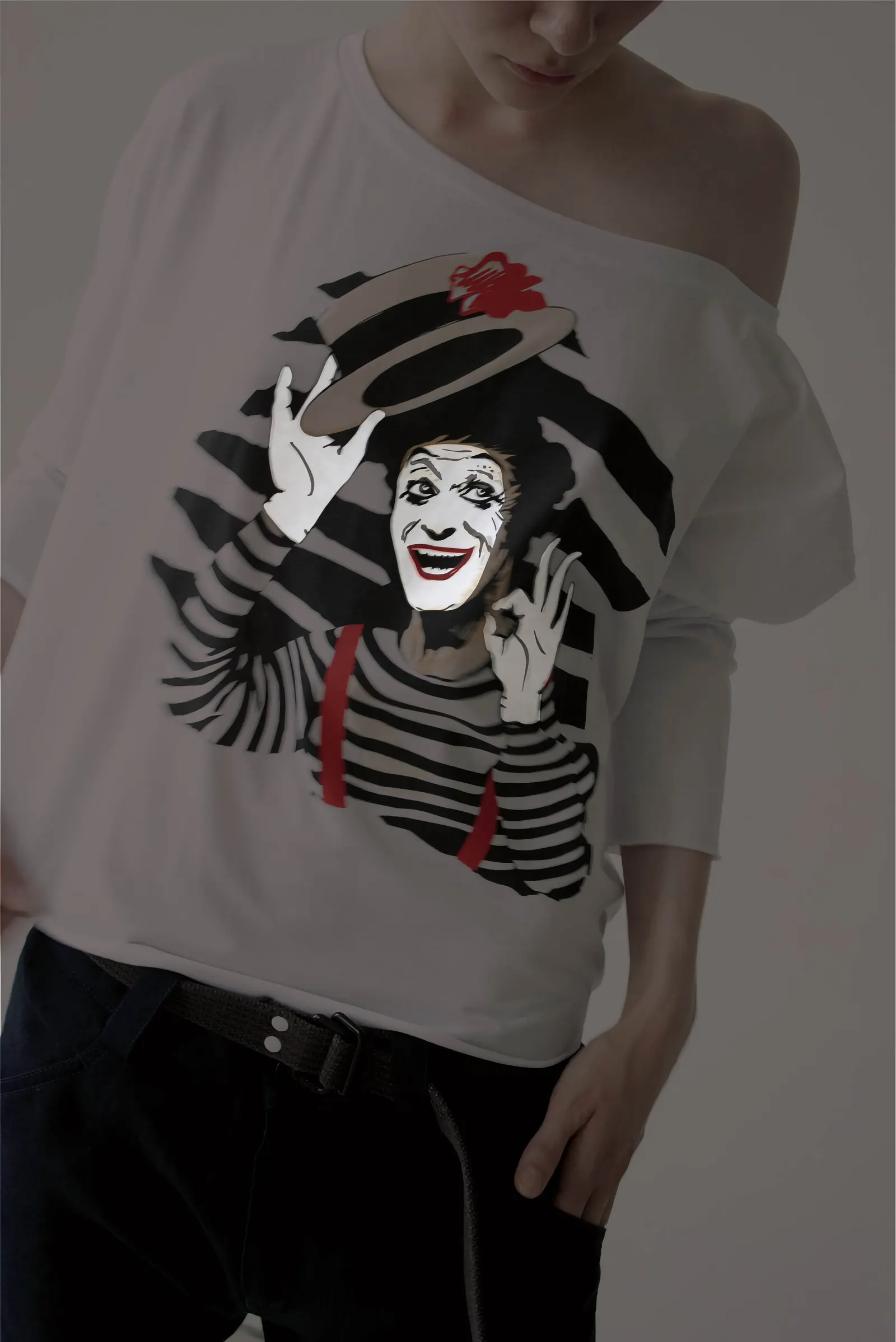 Женская футболка «Marcel Marceau» — 7